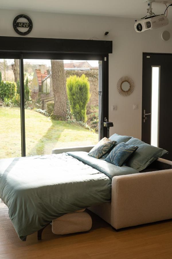Capsule Nature & Photos - Jacuzzi - Netflix & Home Cinema - Ps5 & Jeu Thun-Saint-Martin Exterior foto