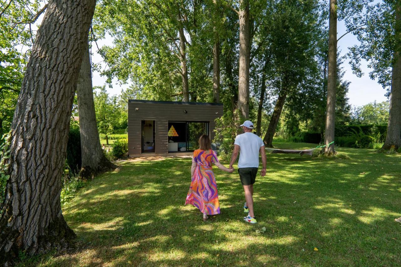 Capsule Nature & Photos - Jacuzzi - Netflix & Home Cinema - Ps5 & Jeu Thun-Saint-Martin Exterior foto